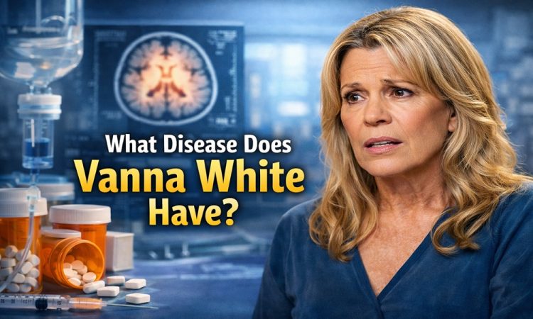 what disease does vanna white have