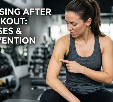 bruising after workout