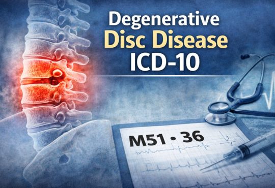 degenerative disc disease icd 10