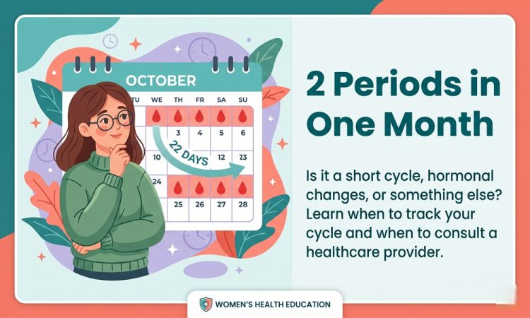 2 periods in one month