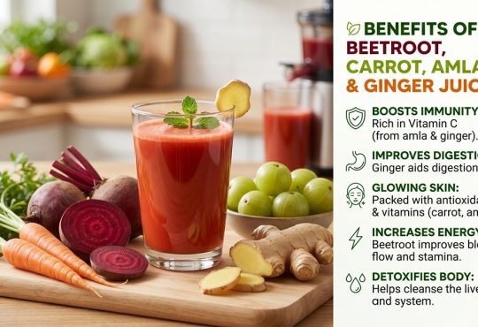 beetroot carrot amla ginger juice benefits