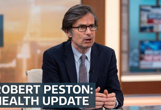 robert peston illness