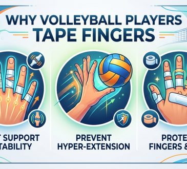 Why Do Volleyball Players Tape Their Fingers