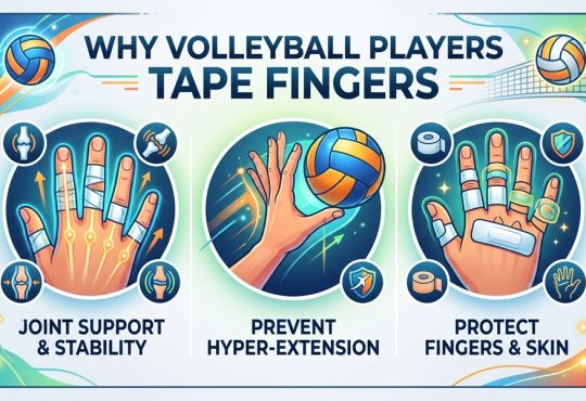 Why Do Volleyball Players Tape Their Fingers