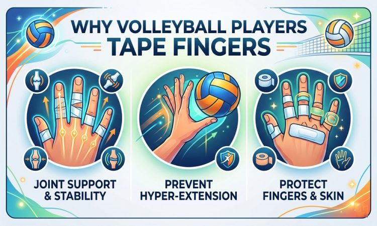 Why Do Volleyball Players Tape Their Fingers