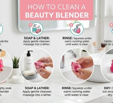 how to clean beauty blender
