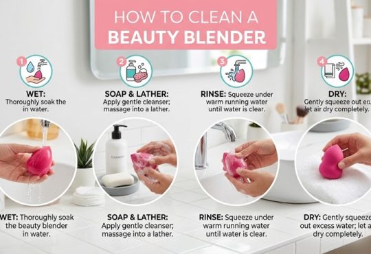 how to clean beauty blender