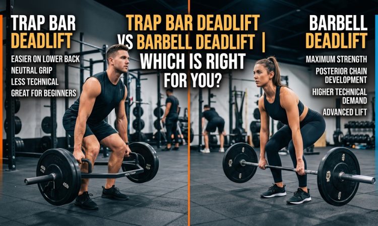 trap bar deadlift vs barbell deadlift