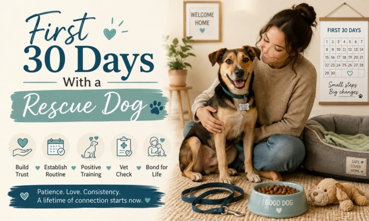 First 30 Days With a Rescue Dog