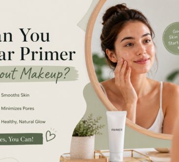 can you wear primer without makeup