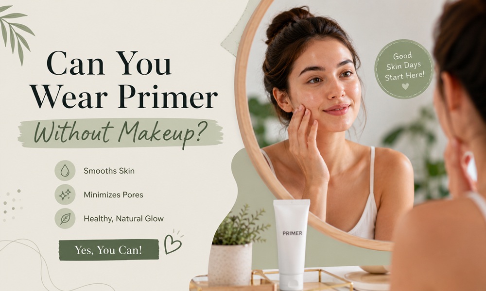 can you wear primer without makeup